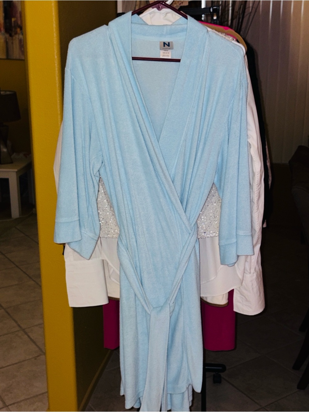 Natori Robe - Soft Rayon/Polyester Wrap Tie
